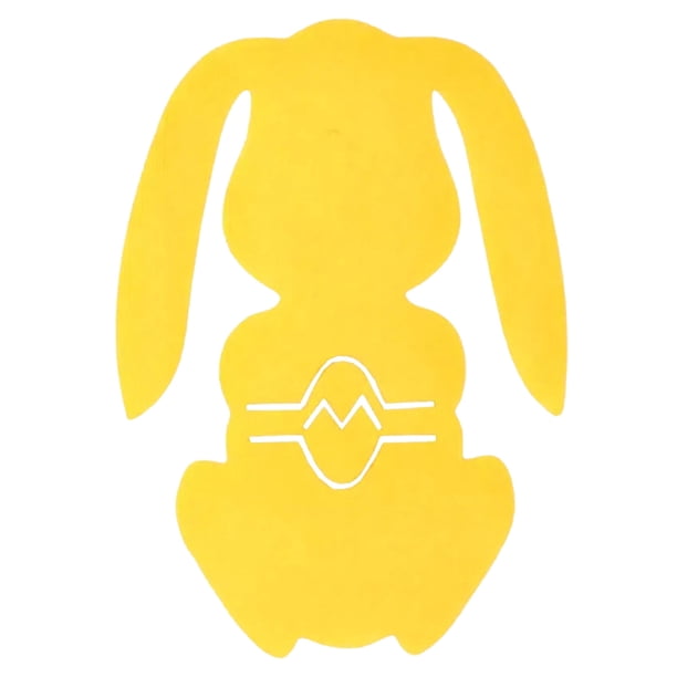 Portacubiertos Conejito de Pascua - Material de tela, ajustable, para decoración de mesa de fiestas de Pascua