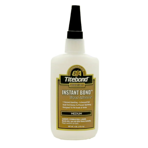Titebond, Instant Bond Wood Adhesive Medium, 4 oz Net Content