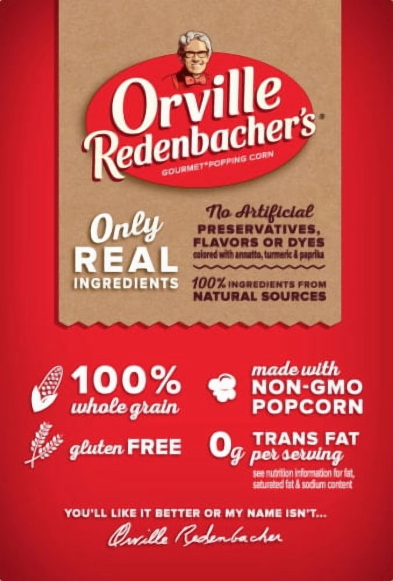 2X - Orville Redenbacher's Movie Theater Butter Microwave Popcorn 12 ct / 3.29 oz