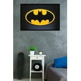 thumbnail image 2 of DC Comics - Batman - Symbol Wall Poster, 22.375" x 34", Framed, 2 of 2