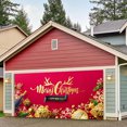 thumbnail image 3 of Large Merry Christmas Garage Door Mural Decorations for Holiday Party Event Signage in 7x16 Feet Size, 3 of 5