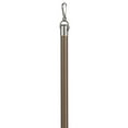 thumbnail image 6 of Tekno 25 - 84 in. Non-Adjustable 1-1/8 in. Single Traverse Window Curtain Rod Set in Oil Rubbed Bronze with Empire Finial, 6 of 6