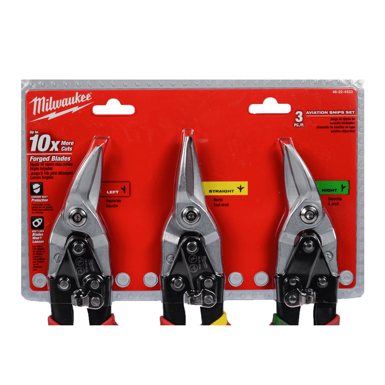 Milwaukee aviation snip set hotsell