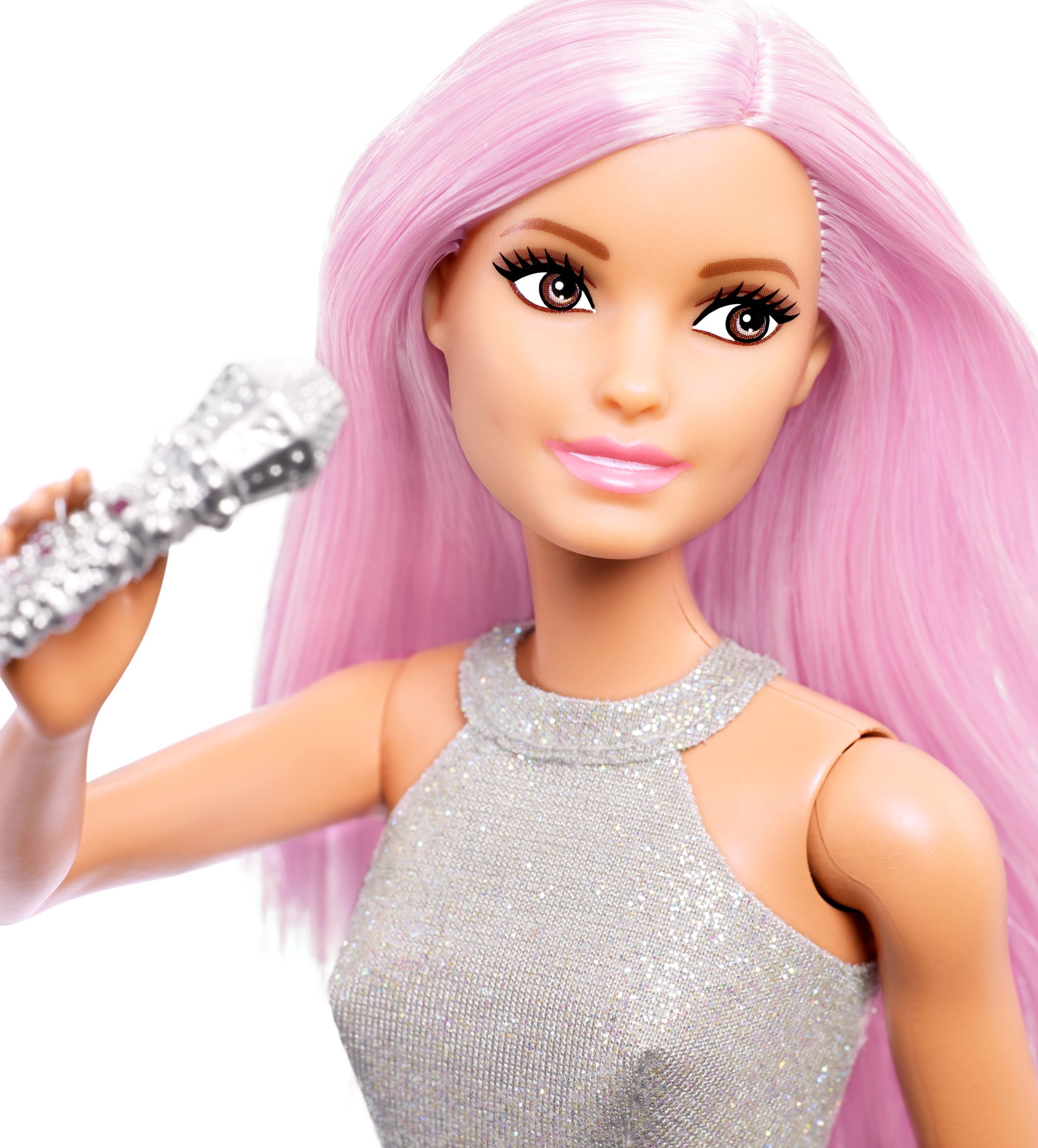 barbie dolls with pink hair