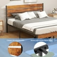 thumbnail image 4 of Bigleap Queen Size Metal Platform Bed Frame, No Box Spring Needed with 800LBS Sturdy Wooden Slats Support, Noise Free, 4 of 8