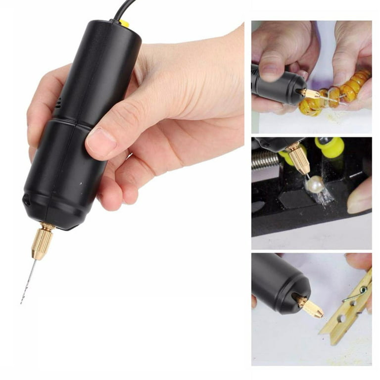 Pendant Resin Crafts UV Epoxy Drill Bits Jewelry Making Tools Hand Drill  Resin Mold Drill Holes Tool