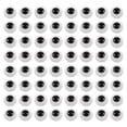 thumbnail image 1 of 200pcs DIY Plastic Simulation Eyes DIY Manual Toy Materials DIY Doll Supplies, 1 of 6