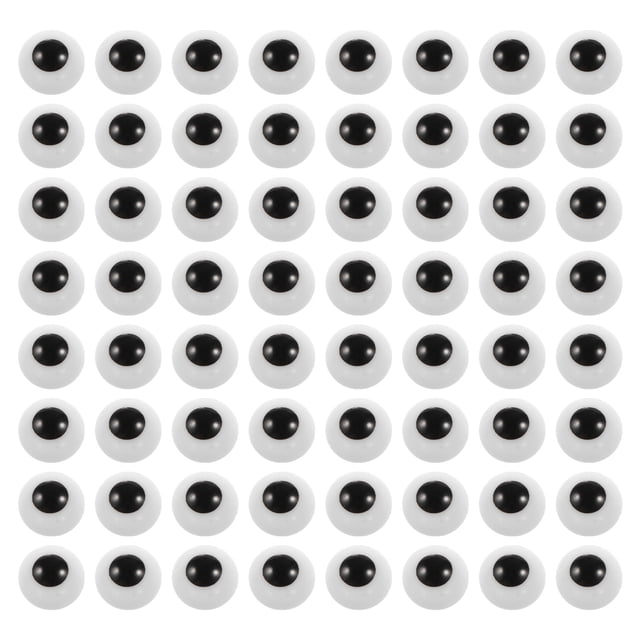200pcs DIY Plastic Simulation Eyes DIY Manual Toy Materials DIY Doll Supplies