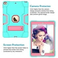 thumbnail image 2 of SOATUTO For iPad 9th Generation Case iPad 8th Generation Case iPad 7th Gen Case iPad 10.2 inch 2021 / 2020 / 2019 Case Heavy Duty Rugged Shockproof Kids Friendly Protective Cover - Green+Pink, 2 of 6