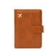thumbnail image 5 of Cartera corta de cuero suave a juego con RFID, con cepillo antirrobo, moderna y multifuncional, para pasaporte de viaje, 5 of 5