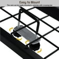 Universal Roof Rack Basket Car Top Luggage Carrier Cargo Holder Travel