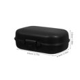 thumbnail image 2 of TABLZONE Estuche Rígido Negro Para Gafas Plegables Con De Presión Y Portátil, 2 of 7
