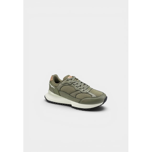 Tenis Karl Lagerfeld Paris Clovis Para Hombre Deportivo Verde Casuales Modernos