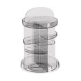 thumbnail image 2 of Household Cosmetic Storage Rack, PS Practical Household Cosmetic Organizer  for Home Milky White,Transparent, 2 of 7