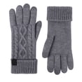 thumbnail image 2 of PMVFHDE Gloves & Mittens Winter Solid Knitted Providing Warmth And Comfort Suitable For Both Men Women Grey - One Size, 2 of 8