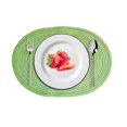 thumbnail image 5 of Pebbuoy Woven Cotton Yarn Placemats Minimalist Heat Resistant Table Protectors Dining Mats for Home Kitchen, 5 of 7