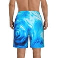 thumbnail image 3 of Naloa Blue Shell Men's Beach Shorts, Surfing shorts, Swim trunks, Quick Dry Swim Trunks for Surfing Beach Fun - Medium, 3 of 9