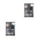thumbnail image 3 of Jumpingount Bangs Pad Paste Post Home Barber Makeup Use Clip Styling Washing Shop Prop Fixing Accessory Hair Pads Face Sticker Accessories Negro 2piezas, 3 of 6