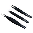 thumbnail image 1 of JUEGO DE PINZAS MACS; - para depilar las cejas con vello encarnado - Lo mejor para la depilación facial con vello de cejas - Afilado de precisión de acero inoxidable - Los extremos puntiagudos se comb, 1 of 3