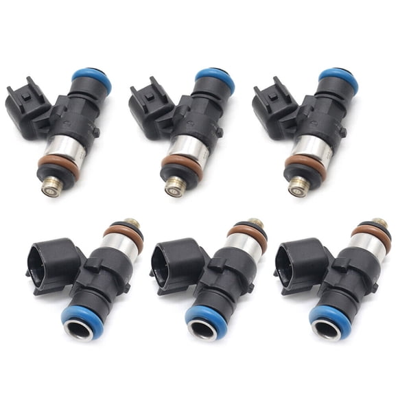 6-Piece Fuel Injector for Lincoln MKZ MKX MKT MKS 2007-2015 3.5L 3.7L 0280158091-