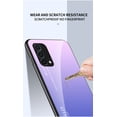 thumbnail image 4 of For OnePlus Nord N200 5G Case Tempered Glass Back and TPU Frame Hybrid Cover, Allytech Slim Luxury Hard Tempered Glass Back and Soft Edge Scratch Resistant Case for 1+ Nord N200 5G, Red, 4 of 7