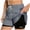 Gray, variant on Cameland Women's Solid Color Summer Drawstring Comfy Elastic High Waist Running Shorts Loose Slimming Wide Leg Pants Solid Color Casual Shorts with Pockets M on Clearance