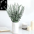 thumbnail image 4 of 12pcs Artificial Eucalyptus Branches Fake Eucalyptus Leaves Simulation Green Eucalyptus Leaves Branches for Wedding Home Kitchen Office, 4 of 5