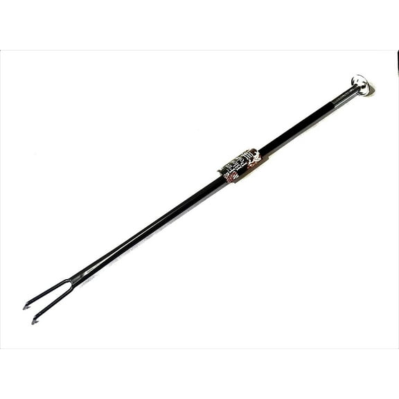 Wilcor Campfire FirePit Fireplace Cast Iron Blow Poker Fire Tender Tool Extra Long 36"