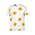 thumbnail image 3 of OUSIMEN Men's short-sleeved printed T-shirt, 3 of 7