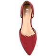 thumbnail image 5 of Journee Womens Jezlin Slip On Almond Toe Ballet Flats, Widths Available, 5 of 10