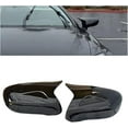thumbnail image 3 of Compatible For Lexus ISIS250 IS300 IS350 2008 2009 2010-2012 No Light LHD Car Side Wing Rearview Mirror Cover Reversing Mirror Cap Trim(Carbon Look), 3 of 6