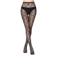 thumbnail image 2 of Clearance Under $5.00,Chiccall Sexy Black Fishnet Tights,Sheer Patterned Tights Thigh-High Stockings Lace Leggings Mesh Pantyhose Gifts for Women Her,on Clearance, 2 of 5