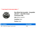 thumbnail image 2 of Rear Wheel Hub Assembly - Compatible with 2011 - 2012 Mini Cooper Countryman FWD, 2 of 2