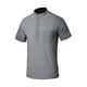 thumbnail image 4 of Camisetas Elvqul para Hombre sin Estampado Gris Oscuro Manga Corta Playa Cuello Mao, 4 of 8