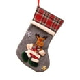 thumbnail image 4 of Xiwaer Christmas Atmosphere Decoration Santa Christmas Stocking Gift Bag Candy Bag B, 4 of 9