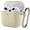 Antique White, variant on Silicone Cover Case with Keychain for AirPods 3 White