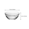 thumbnail image 4 of QUMONIN 12 Mini Glass Ramekins Stackable Serving Bowls for Desserts, Dips, Nuts, Candy, 4 of 6