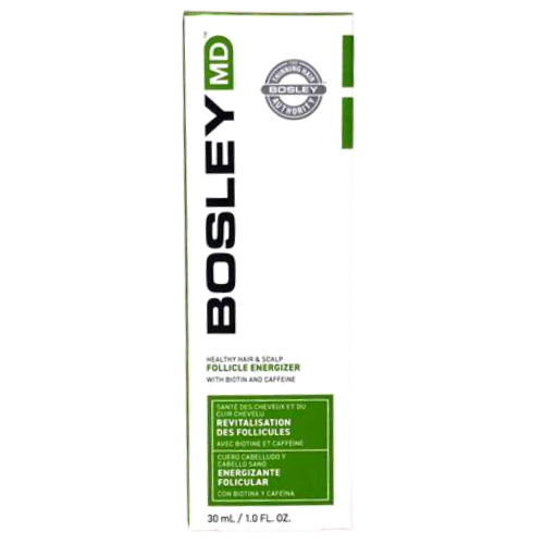 Bosley Healthy Hair & Scalp Follicle Energizer 1 Oz With Biotin and Caffeine