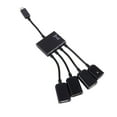 thumbnail image 5 of Cable adaptador de concentrador OTG Nikou con host micro USB de 4 puertos para tableta y teléfono inteligente Android, 5 of 5