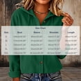 thumbnail image 2 of Perfectbot Women's Corduroy Crop Hooded Shacket Button Down Long Sleeve Jacket Fall Casual Outerwear, 2 of 7