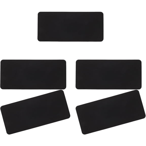 Felt Tote Bag Bottom Pad Insert Handbag Base Shaper Organizer Liner Board for Tote Purse Crossbody Backpack Large Black 5 Pcs