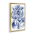 thumbnail image 3 of Stupell Industries Aquatic Conch Collection Gold Framed Floater Canvas Wall Art, design by LSR Design Studio, 31 x 21, 3 of 9