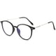 thumbnail image 5 of Gafas de espejo plano anti-luz azul con cambio de color marrón frío retro Adecuado para múltiples escenarios Gafas de miopía, 5 of 5