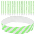 thumbnail image 1 of KAKOWELY 100 pulseras de papel desechables para eventos, fiestas y conciertos., 1 of 5