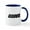 White/Navy Inside, variant on CafePress - G.I. Joe Logo Black - 11 oz Ceramic Mug - Novelty Coffee Tea Cup