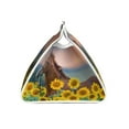 thumbnail image 4 of Picia Horse Sunflowers Pattern Long Tissue Box Cover,PVC Leather Triangle Holder,Tissue Box Holder with Magnetic Bottom,Facial Paper Organizer Dispenser-7.9"X4.9"X4.5", 4 of 9