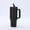Black, variant on 40oz Stainless Steel Tumbler with Handle, Double Wall Vacuum Insulated Flip Straw Coffee Cup, No Sweat Fits Car Cup Holder for Commute Beach Tailgating, Ideal Drink Gift for Her