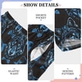 thumbnail image 4 of joogoo Blue Wolf with Hats Pajama Pants Pj Bottoms Sleepwear Lounge S, 4 of 9