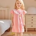 thumbnail image 1 of Robe Petite Fille Manches à Volants Robe d'Été Princesse Robe Mignonne pour Filles Robe de Princesse pour Filles, 1 of 4