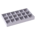 thumbnail image 2 of Hand Made Velvet Stackable Jewelry Trays Rings Earrings Bracelet Organizer Storage Tray (12 /18/24 Grids), 2 of 9